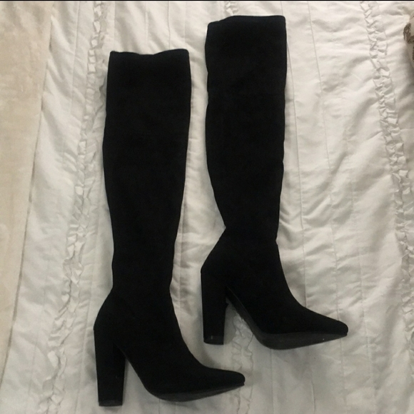 Steve Madden "Rocking" chunky heel Boots - Picture 2 of 4